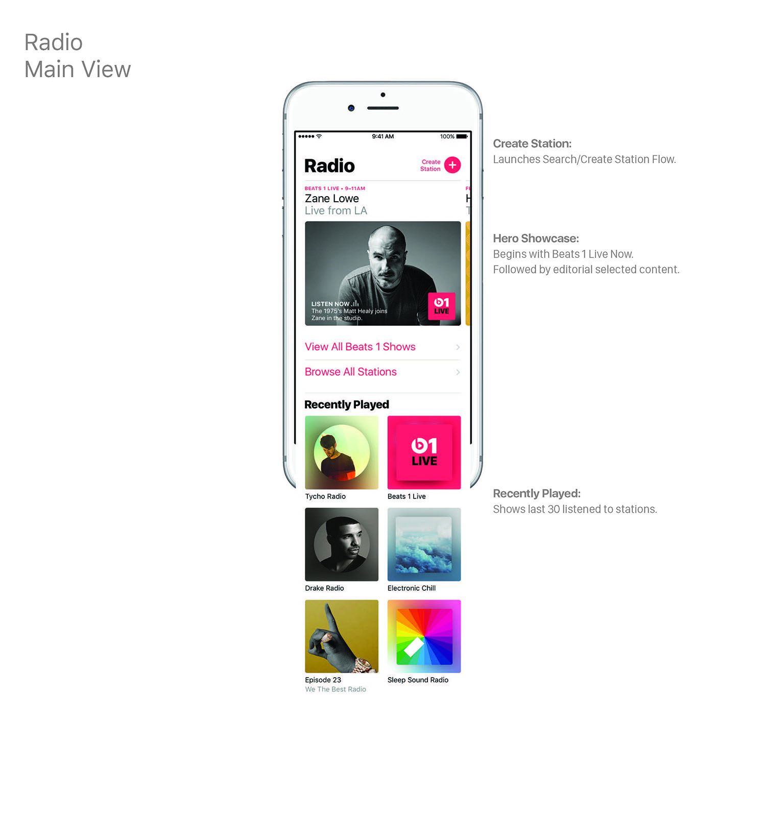 Apple Music Radio tab