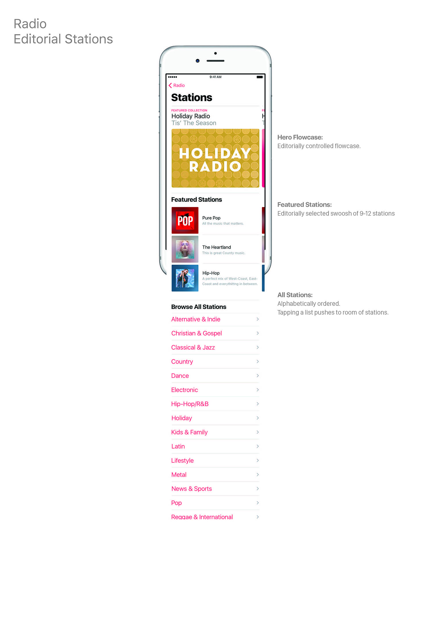 Apple Music Radio detail