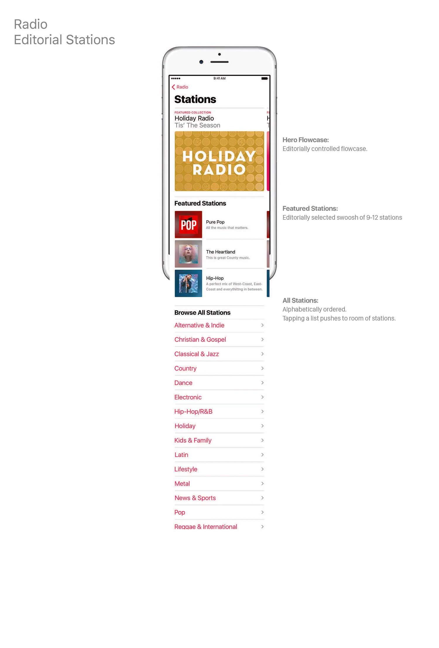 Apple Music Radio detail