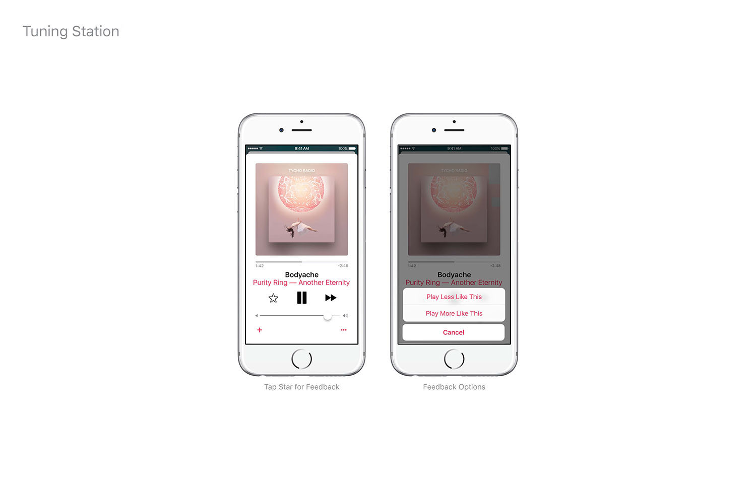 Apple Music Radio detail